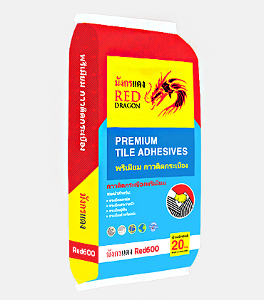 RED DRAGON TILE ADHESIVES - Red600