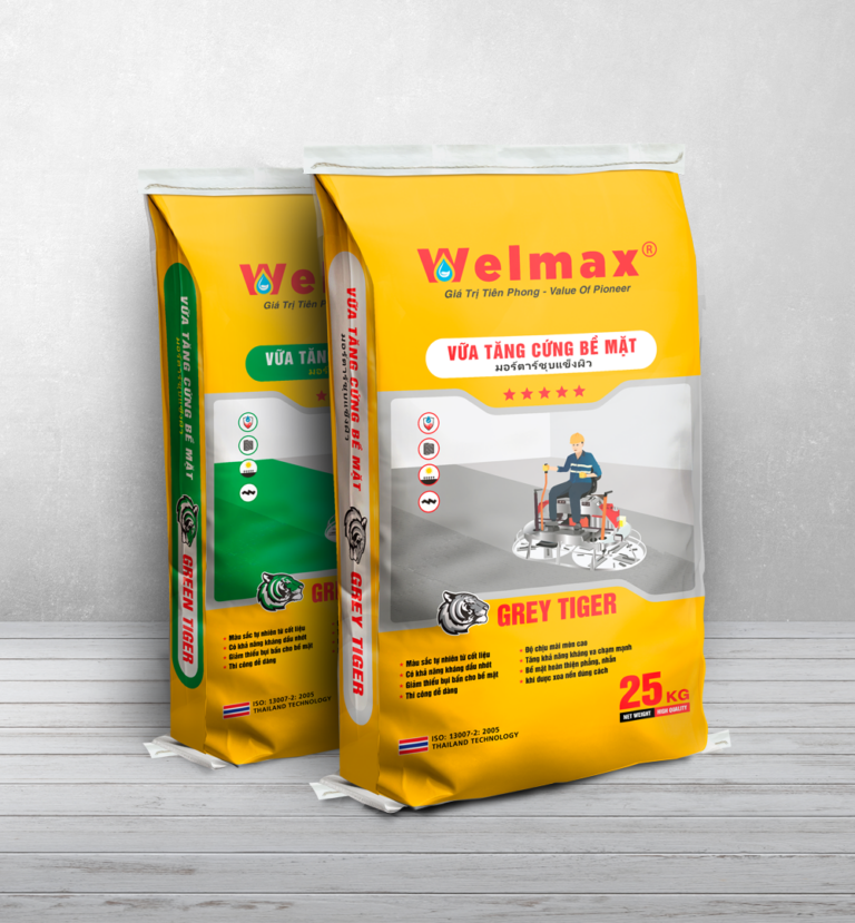 Welmax Vữa Tăng Cứng Bề Mặt – Green/Grey Tiger – Welmax Việt Nam